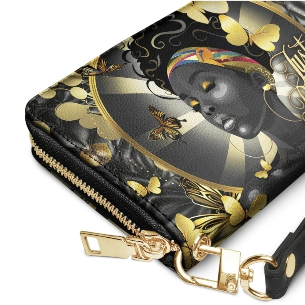 Inspirational "BARAKAYA" Faux Leather Wallet (PU)